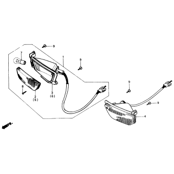 CH1 0 TURN SIGNAL 87