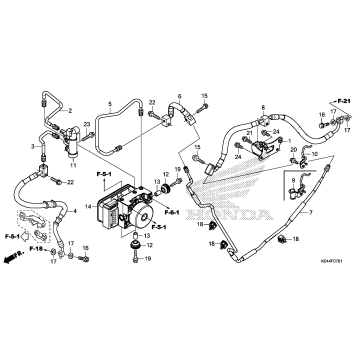 REAR BRAKE PIPE (NSS300A)