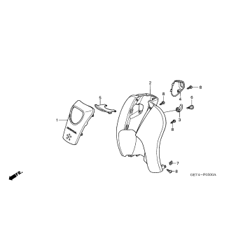 FRONT COVER + LEG SHIELD