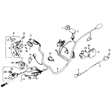 CH150 WIRE HARNESS 87