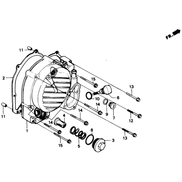 RIGHT CRANKCASE COVER