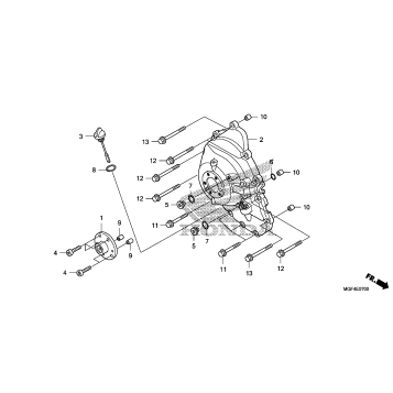 RIGHT CRANKCASE COVER