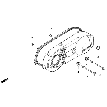 LEFT CRANKCASE COVER