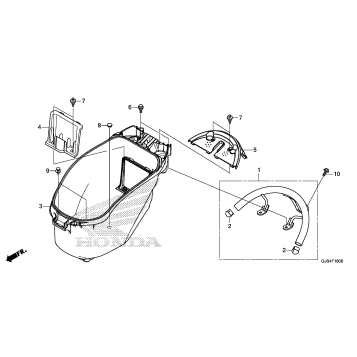 LUGGAGE BOX@REAR GRIP