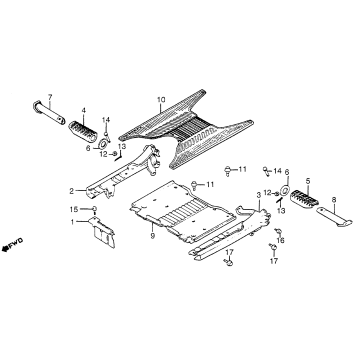 FLOOR PANEL + FLOOR BOARD