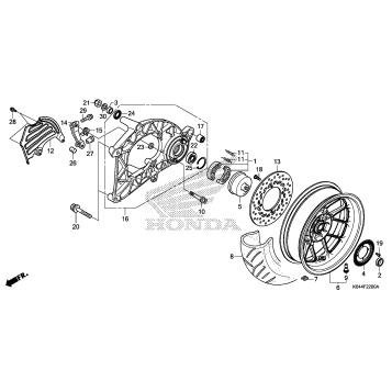 REAR WHEEL@SWINGARM (AC)
