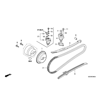CAM CHAIN + TENSIONER