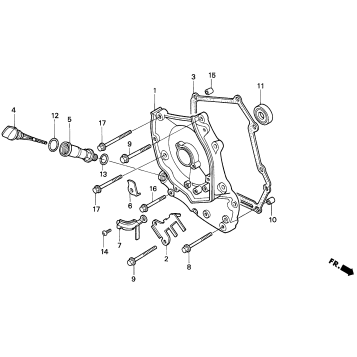 RIGHT CRANKCASE COVER