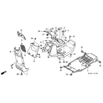 FRONT COVER + CENTER COVER