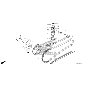 CAM CHAIN + TENSIONER