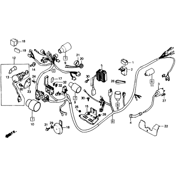 CH160 WIRE HARNESS 85