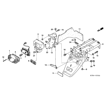TAILLIGHT + REAR FENDER