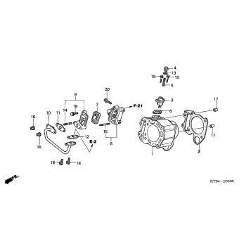 CYLINDER + REED VALVE