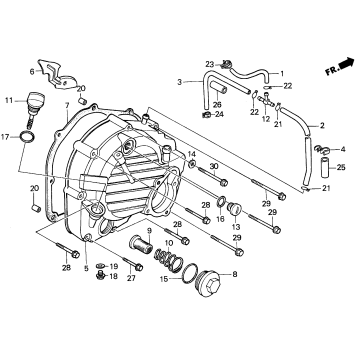 RIGHT CRANKCASE COVER