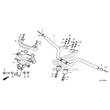 HANDLEBAR + HANDLE COVER