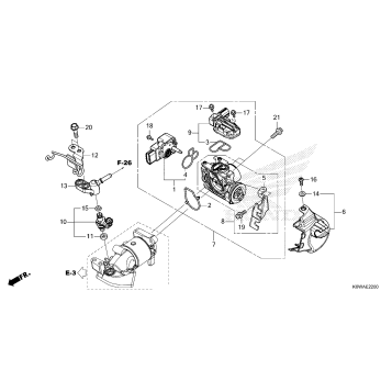 THROTTLE BODY@FUEL       INJECTOR