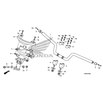 HANDLEBAR + HANDLE COVER