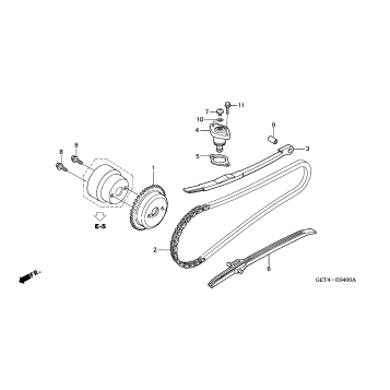 CAM CHAIN + TENSIONER