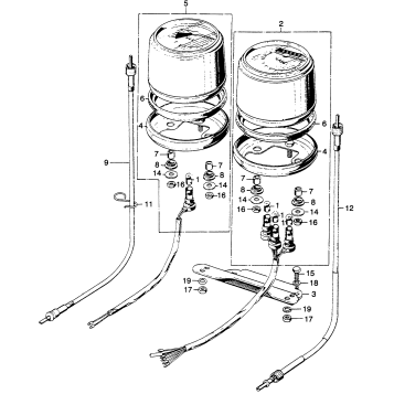 SPEEDOMETER + TACHOMETER