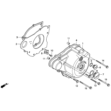 LEFT CRANKCASE COVER
