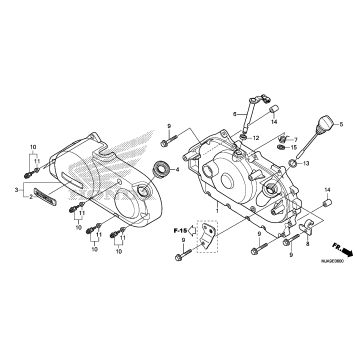RIGHT CRANKCASE COVER