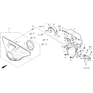 FRONT COWL@DEFLECTOR