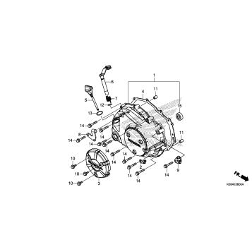 RIGHT CRANKCASE COVER
