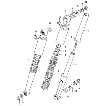 REAR SHOCK ABSORBER