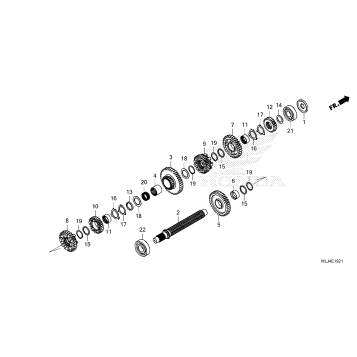 TRANSMISSION             (COUNTERSHAFT) (DCT)