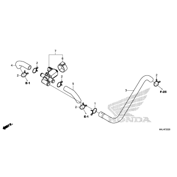 AIR INJECTION CONTROL    VALVE