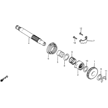 CM400T KICK STARTER 79