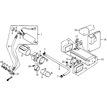 FUEL PUMP + TOOL BOX