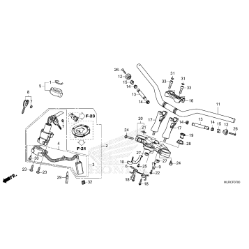 HANDLEBAR@TOP BRIDGE