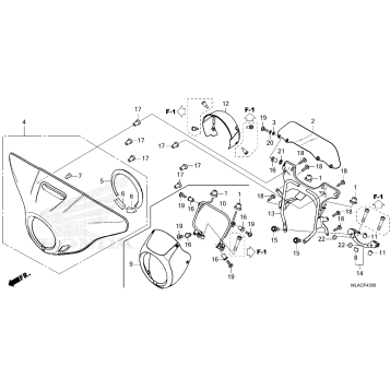 FRONT COWL@DEFLECTOR