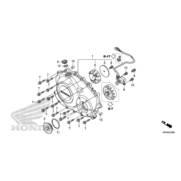 RIGHT CRANKCASE COVER