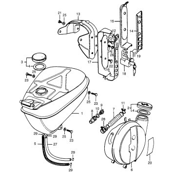 FUEL TANK + SUB TANK