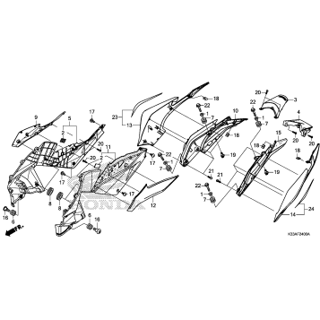 SIDE COVER@REAR COWL