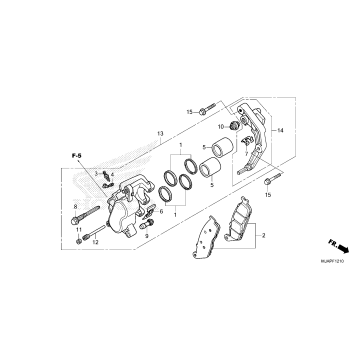 FRONT BRAKE CALIPER (1)