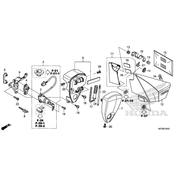 SIDE COVER@TOOLS         @COMBINATION SWITCH