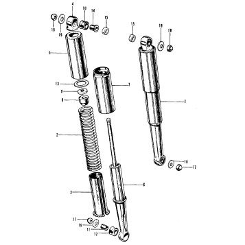 REAR SHOCK ABSORBER