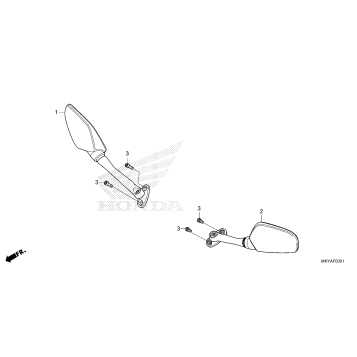 MIRROR (CBR650RAC)