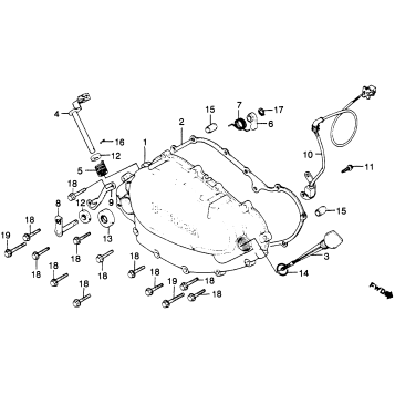 RIGHT CRANKCASE COVER