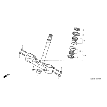 STEERING STEM ('04-'07)