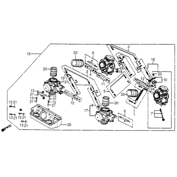 CARBURETOR ASSY. (LINK)