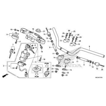 HANDLEBAR@TOP BRIDGE