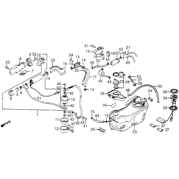 GL1200L FUEL TANK 85
