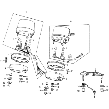 SPEEDOMETER + TACHOMETER