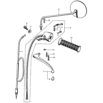 LEFT SWITCH + CABLE II