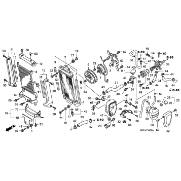 RADIATOR (VTX1800C2/C3)