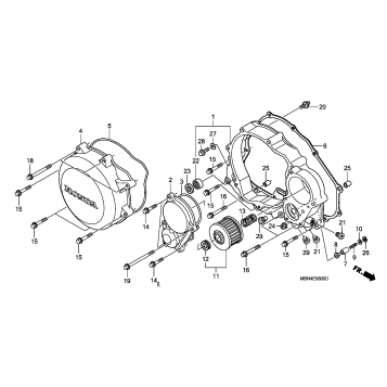 RIGHT CRANKCASE COVER